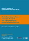 Seminario de Investigación del IPP: "The Relationship between Academic