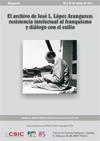 Simposio "El archivo de José L. López Aranguren: resistencia intelectual al fran