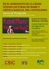Curso de postgrado 'En el horizonte de la crisis: nuevas lecturas de Marx y crít