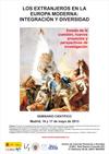 Seminario Científico: Los extranjeros en la Europa moderna