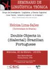 Seminario permanente de Lingüística Teórica LyCC: "Double Objects in (dialectal)