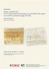 Seminario: "Paisaje y poblamiento