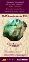 Cartel del seminario