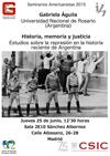 Cartel del seminario