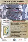 Cartel de la presentación del libro