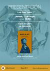 Cartel de la presentación del libro