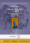 Cartel de la presentación del libro y de la mesa redonda