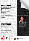 Cartel de la presentación del libro