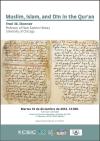 Cartel del seminario