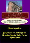 Cartel de la presentación del libro