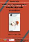 Cartel del seminario