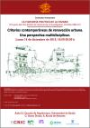 Cartel del seminario