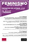Cartel del ciclo de conferencias