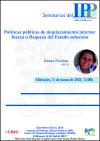 Cartel del seminario