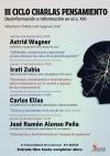 Cartel del ciclo de conferencias