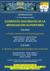Jornadas "Elementos discursivos de la movilización autoritaria"