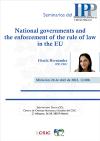Seminarios del IPP: "National governments and  the enforcement of the rule of law  in the EU"