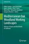 Los investigadores del IPP Pablo Campos, José Luis Oviedo y Alejandro Caparrós, coeditores y coautores del libro "Mediterranean Oak Woodland Working Landscapes"