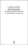 Aparece, de la mano de investigadores del ILC, el Vol. III de la traducción de la Biblia griega 'Septuaginta' al español dedicado a "Libros poéticos y sapienciales"