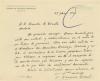 Felicitación de Tomás Navarro Tomás a Ricardo Orueta (27-2-1936). (ACCHS-CSIC)