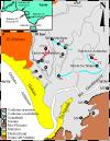 Mapa con los puntos de sondeo en el paisaje actual. / Antonio Rodríguez-Ramírez