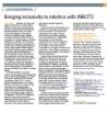 Investigadores del Instituto de Filosofía participan en una nota colectiva sobre robótica publicada en Nature Machine Intelligence 