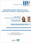 Seminarios del IPP: "Researching academic skills and careers from ECR to Professor: what job data tells us”